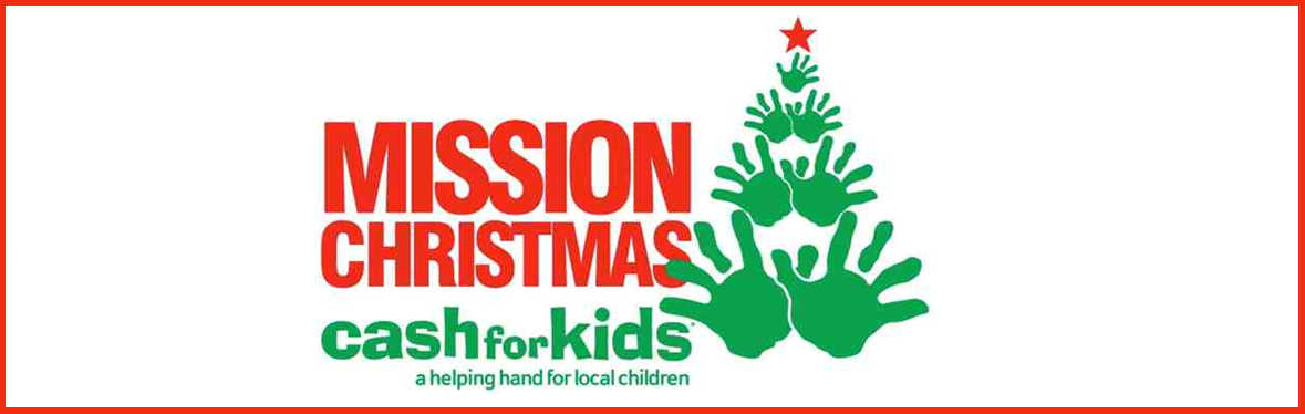 Mission Christmas Cash For Kids logo