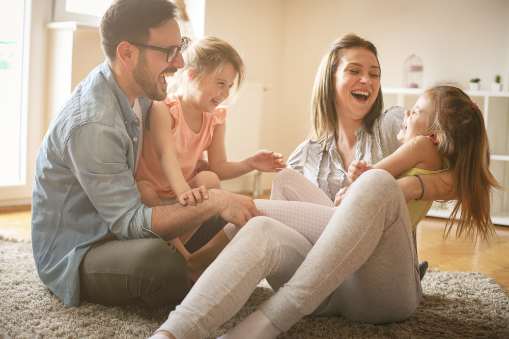 family-playing-together