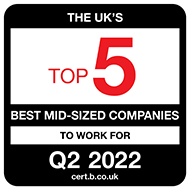 2022 Top 5 Best Mid Sized Companies