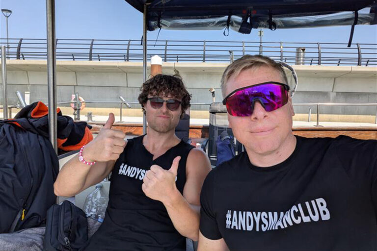 simon lister swimming the english channel